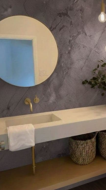 Modelo Painel PVC - Mármore Escuro da Painel PVC