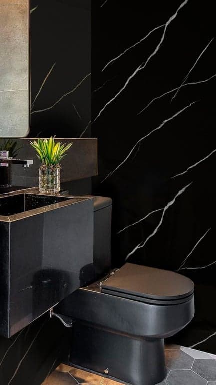 Modelo Painel UV - Mármore Nero da Painel UV